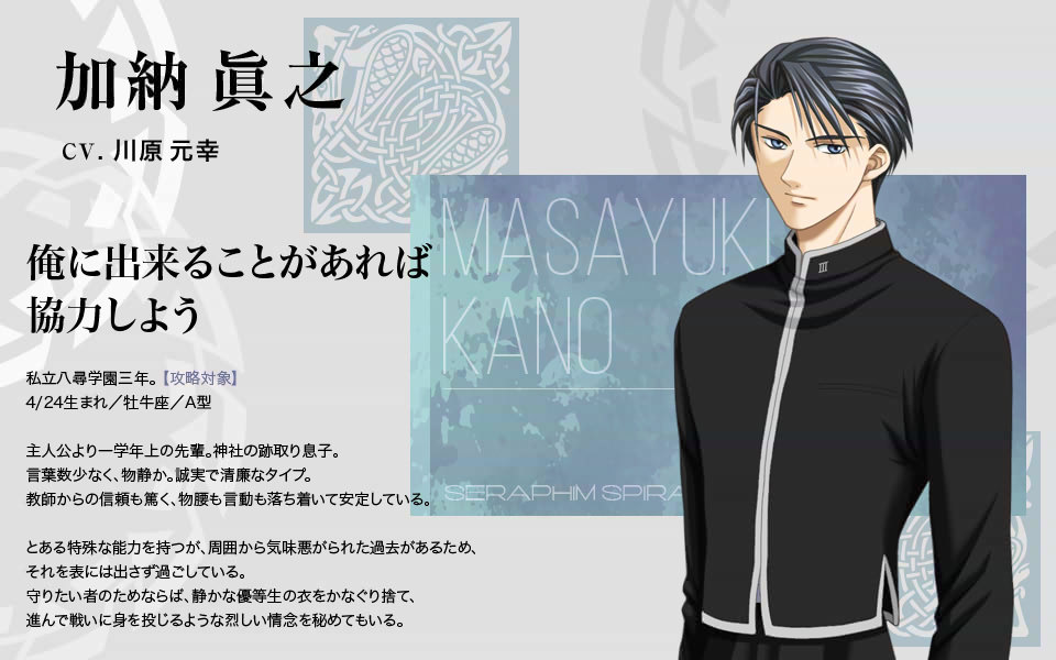 加納眞之 ｃａｓｔ：川原元幸